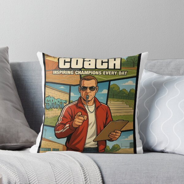 Item preview, Coach Life – Sports & Leadership Illustration designed and sold by shellymope.