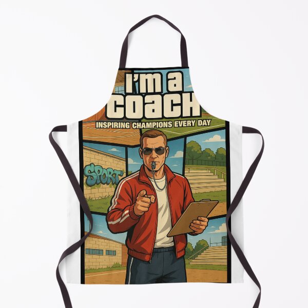 Item preview, Coach Life – Sports & Leadership Illustration designed and sold by shellymope.