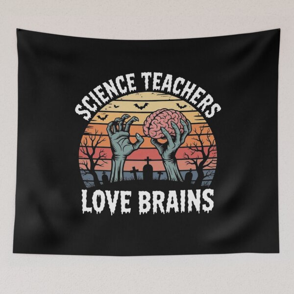 Item preview, Science Teachers love brains Halloween designed and sold by BHMARTS.