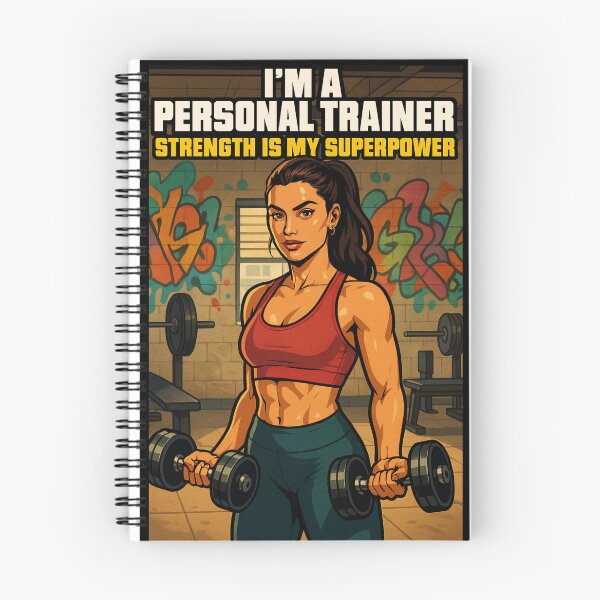 Item preview, Entrenadora personal femenina: ilustración de fitness y motivación designed and sold by shellymope.