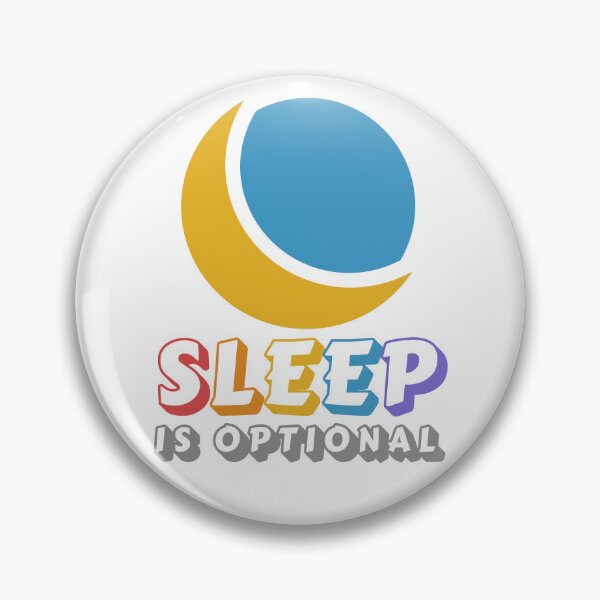 Item preview, Sleep is optional funny quote design designed and sold by CleanDecor.