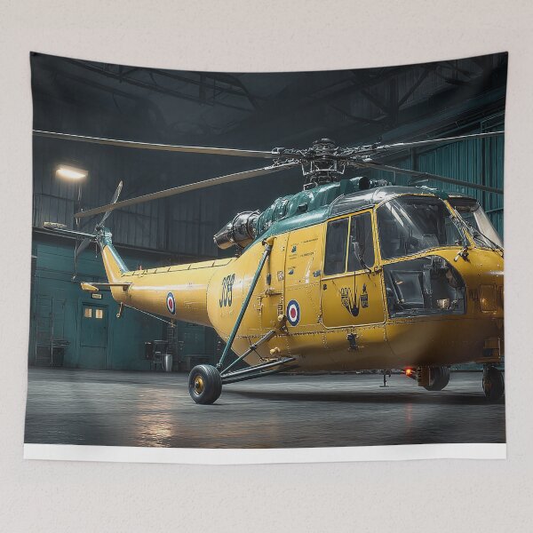 Item preview, Westland Belvedere Grounded for Servicing designed and sold by Skyframe Aviation.
