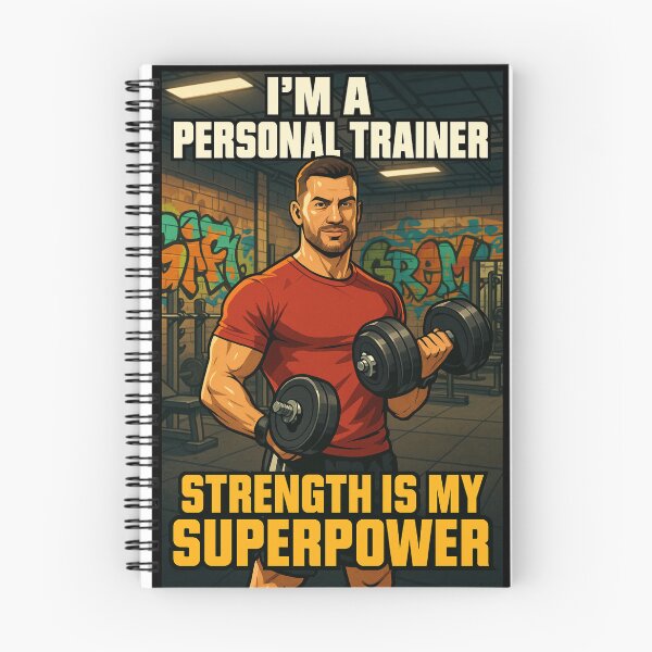 Item preview, Male Personal Trainer – Fitness & Motivation Illustration designed and sold by shellymope.