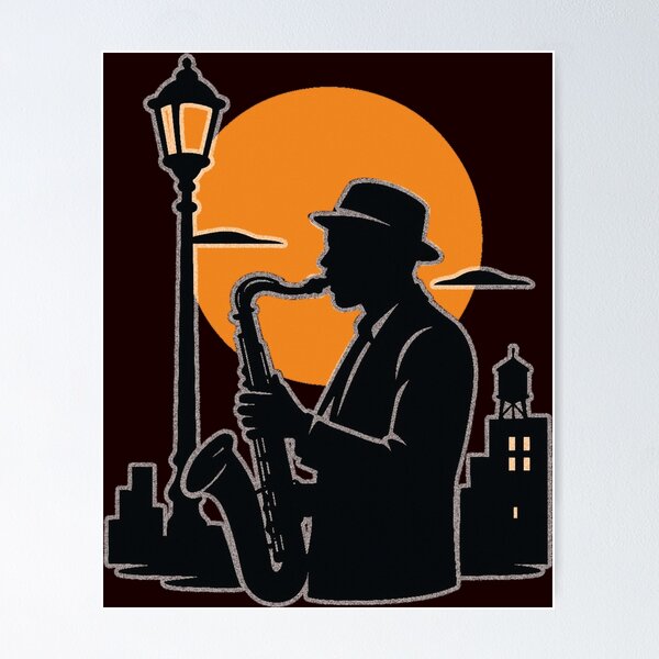 Item preview, Saxofonista designed and sold by PrestonSquires.