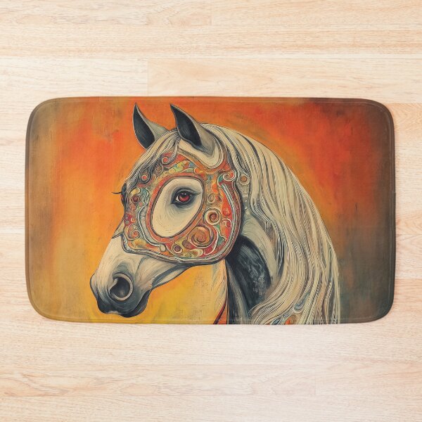Item preview, A beautiful Arabian horse design with a radial pattern composition. designed and sold by HEMRO.