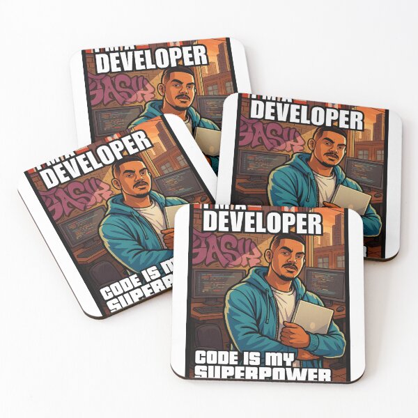 Item preview, Developer Life – Coding & Tech Illustration designed and sold by shellymope.