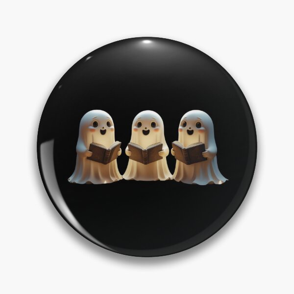 Artikelvorschau, Vintage Library - Ghost Trio Reading entworfen und verkauft von fantasyy.