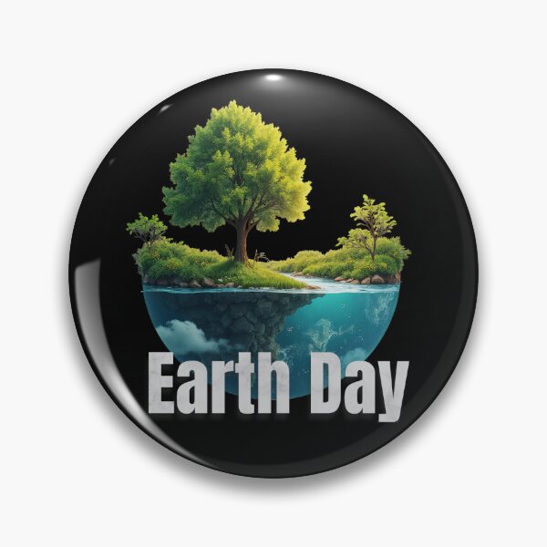 Item preview, Earth Day Marble Typography Design designed and sold by SajQ.