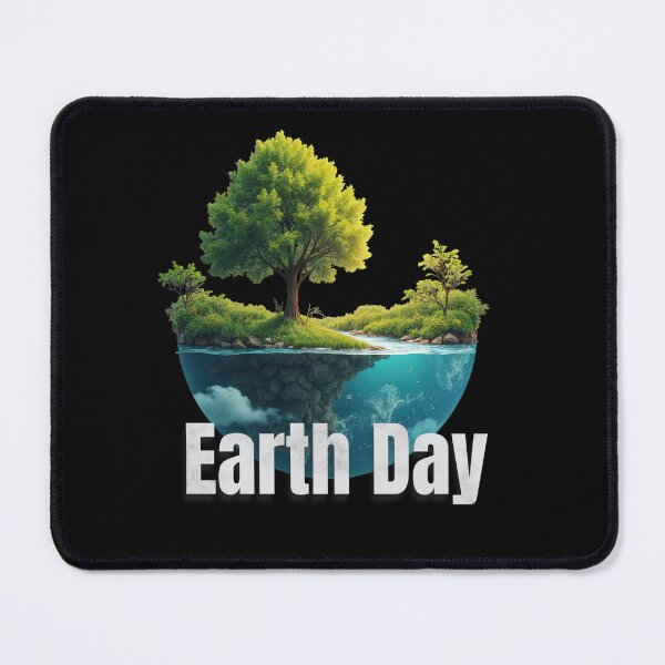 Item preview, Earth Day Marble Typography Design designed and sold by SajQ.
