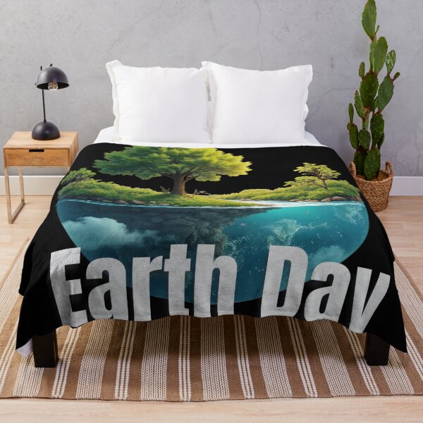 Item preview, Earth Day Marble Typography Design designed and sold by SajQ.