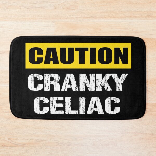 Item preview, Cranky Celiac Warning  designed and sold by CreativeBridge.