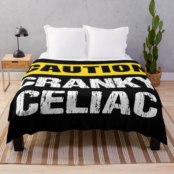 Item preview, Cranky Celiac Warning  designed and sold by CreativeBridge.