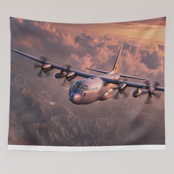 Item preview, AC-130J Ghostrider Above the Battlefield designed and sold by Skyframe Aviation.