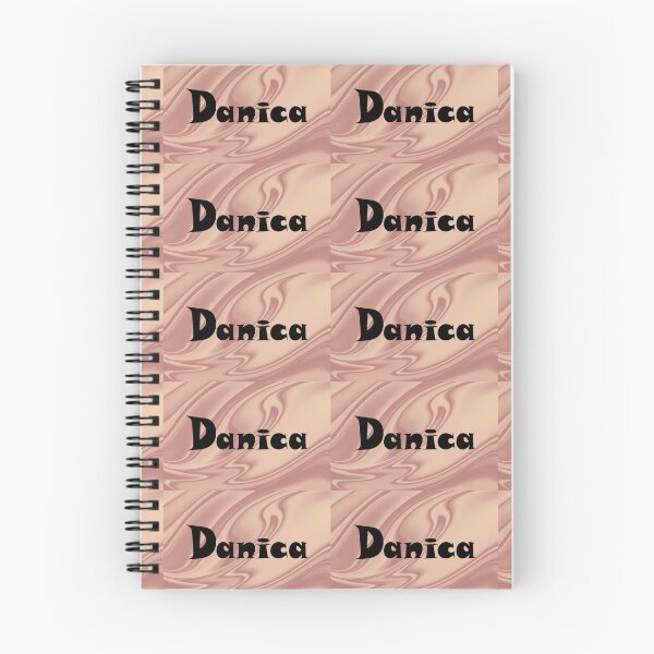 Item preview, Danica Name Design - Cute Font, Minimalist, with Black Lettering :) designed and sold by Myriel-Myriel.