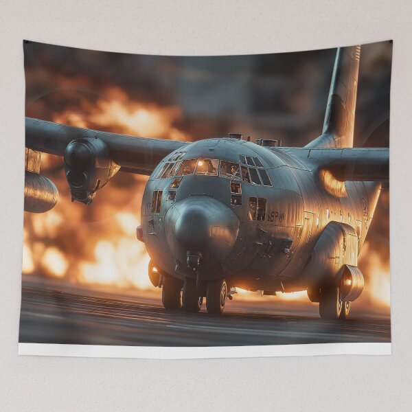 Item preview, AC-130J Ghostrider Gunship in Action designed and sold by Skyframe Aviation.