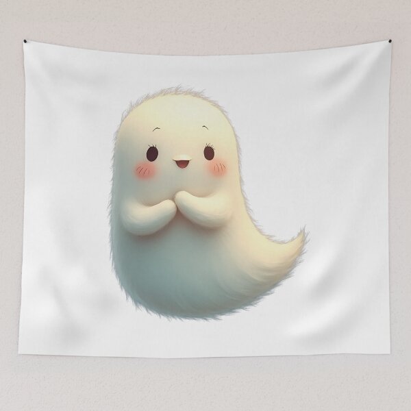 Item preview, “Sweet Little Ghost – Cute Halloween Spirit”   designed and sold by Bareradesigns.