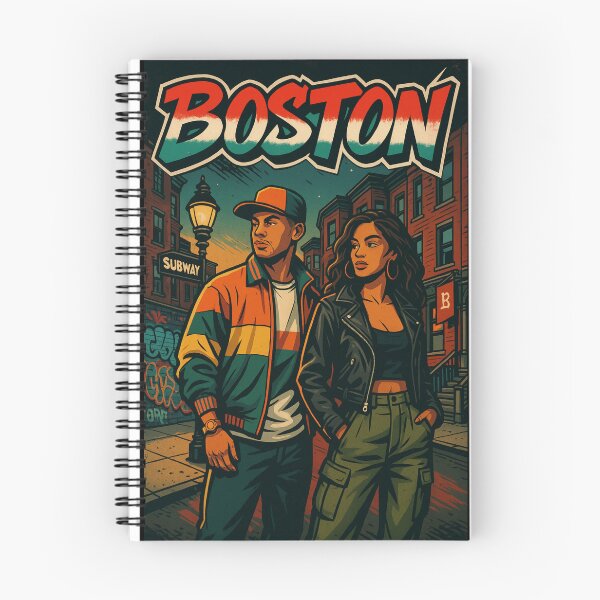 Item preview, Boston Vibes – Urban City Illustration designed and sold by shellymope.