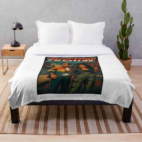 Item preview, Boston Vibes – Urban City Illustration designed and sold by shellymope.