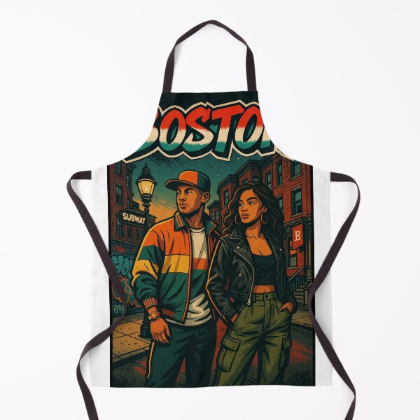 Item preview, Boston Vibes – Urban City Illustration designed and sold by shellymope.