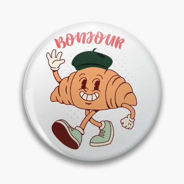 Item preview, Bonjour croissant designed and sold by BritishDelights.
