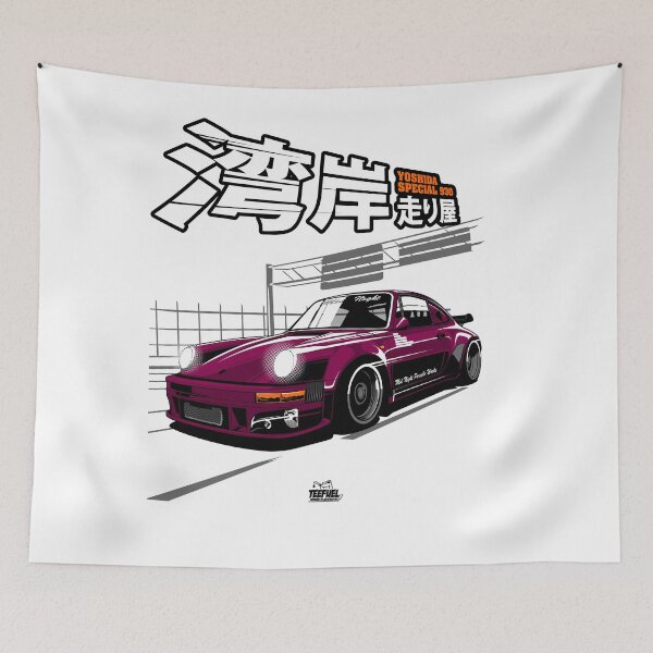 Item preview, RWB 930 Design | JDM widebody style | Japanese tuner art designed and sold by TeeFuel.