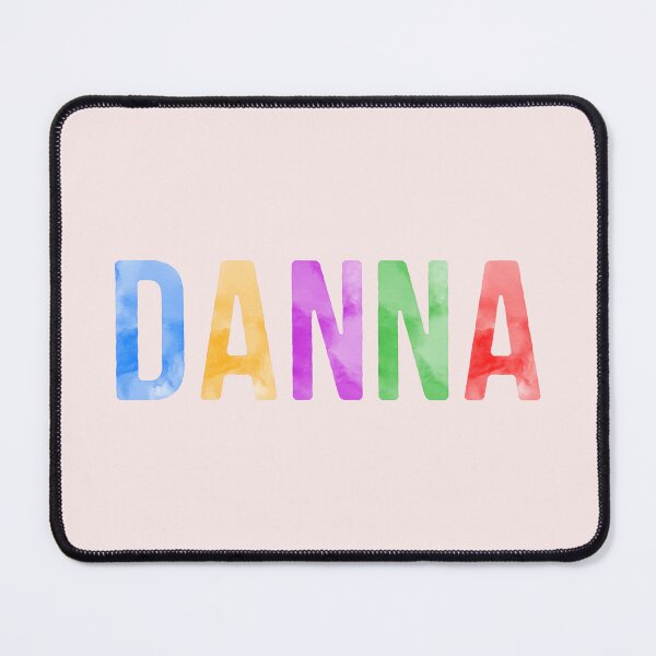 Item preview, Danna Name Bright Colors designed and sold by Jeallan Designs.