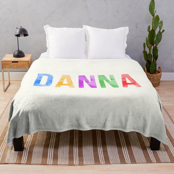 Item preview, Danna Name Bright Colors designed and sold by Jeallan Designs.