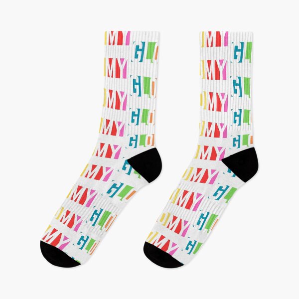 Item preview, Gloomy color block typography design designed and sold by CleanDecor.