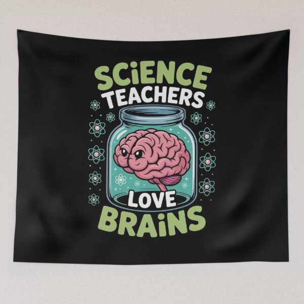 Item preview, Science Teachers love brains Halloween designed and sold by BHMARTS.