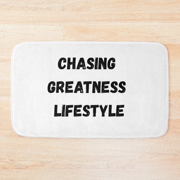 Item preview, CHASING GREATNESS LIFESTYLE MOTIVATIONAL QUOTE designed and sold by CholarCrafts.