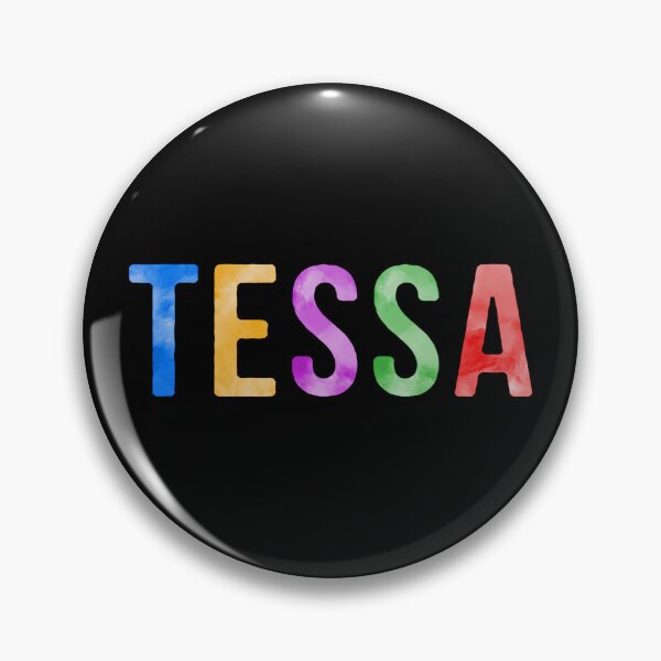 Item preview, Tessa Name Bright Colors designed and sold by Jeallan Designs.