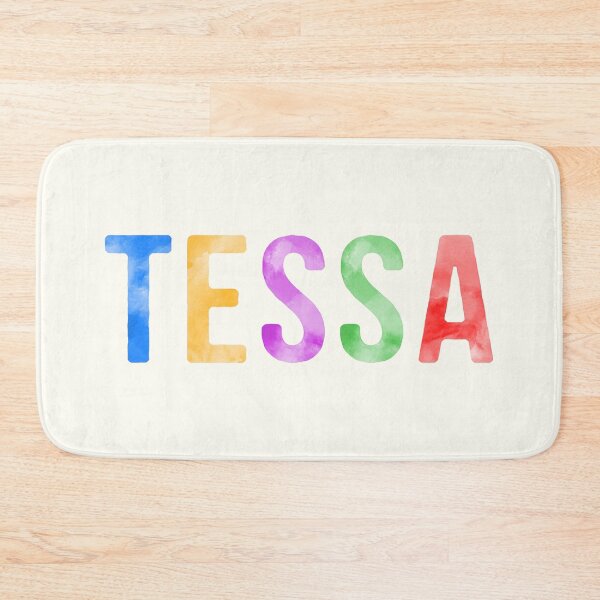 Item preview, Tessa Name Bright Colors designed and sold by Jeallan Designs.