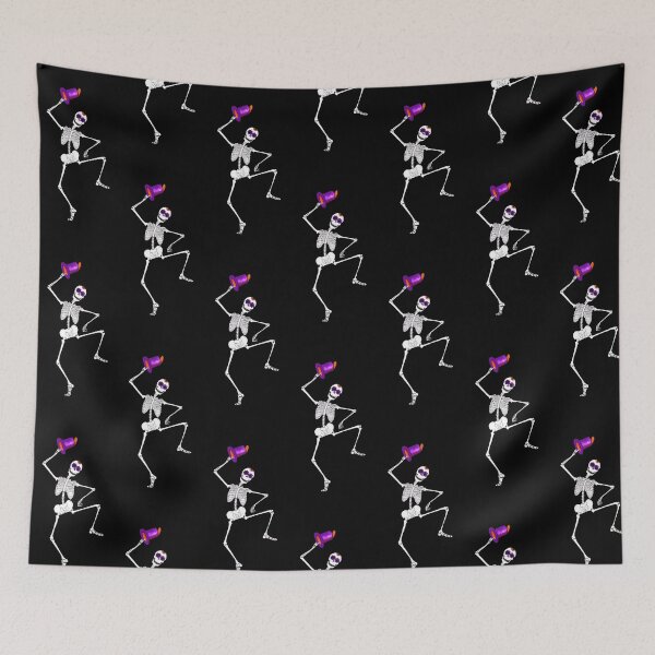 Item preview, The voodoo spirit Baron Saturday happy dancing skeleton designed and sold by Lucy Dreams.