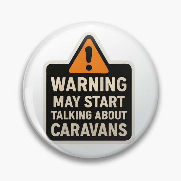 Item preview, Warning May Start Talking About Caravans – Funny Design for Caravan Lovers designed and sold by Harprints.Studio.