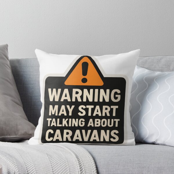 Item preview, Warning May Start Talking About Caravans – Funny Design for Caravan Lovers designed and sold by Harprints.Studio.