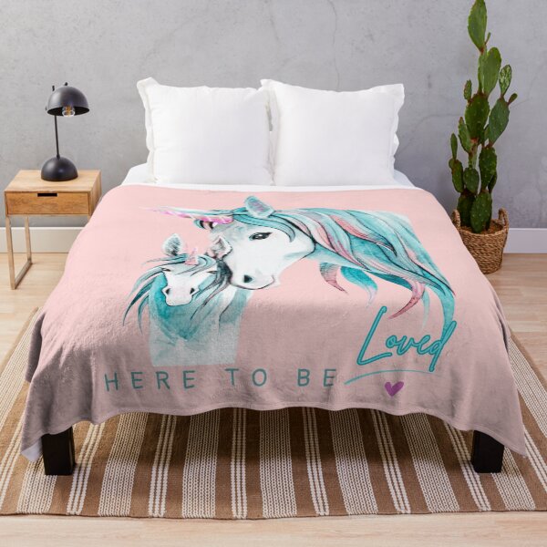 Artikelvorschau, Here to be loved - Einhorn Familie entworfen und verkauft von Silvernuit.