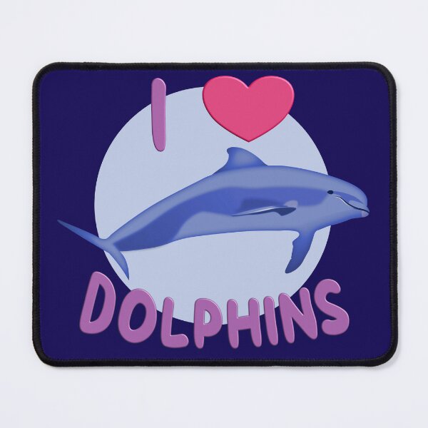 Item preview, I love dolphins designed and sold by ChimaGraphics.