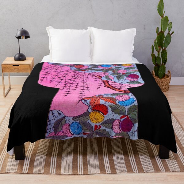 Item preview, Chrysanthemums in a Pink Garden - V2 designed and sold by WheelieGdArt.