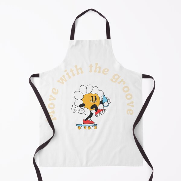 Item preview, Retro Daisy Flower Skater Sticker & T-Shirt Design designed and sold by Pophands.