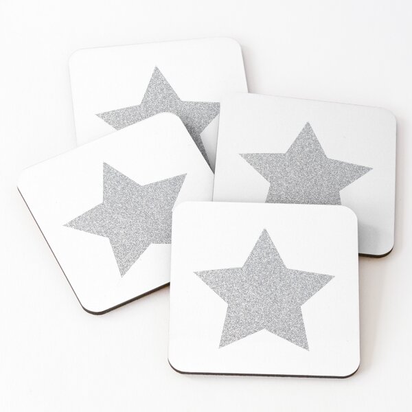 Item preview, Silver Giltzer Star designed and sold by pinkcanva.