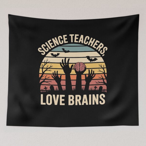 Item preview, Science Teachers love brains Halloween designed and sold by BHMARTS.