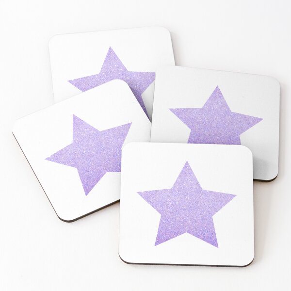 Item preview, Purple Glitter Star designed and sold by pinkcanva.