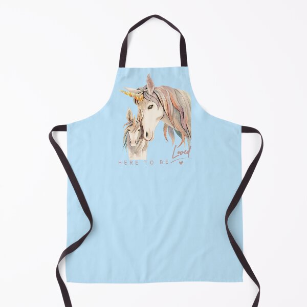 Item preview, Here to be loved - Unicorn Family BLUE designed and sold by Silvernuit.