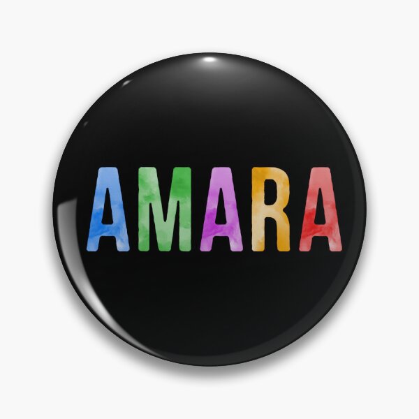 Item preview, Amara Name Bright Colors designed and sold by Jeallan Designs.