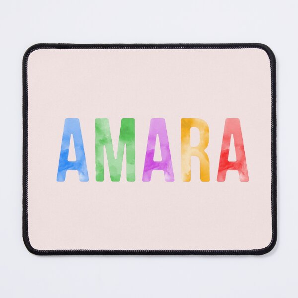 Item preview, Amara Name Bright Colors designed and sold by Jeallan Designs.