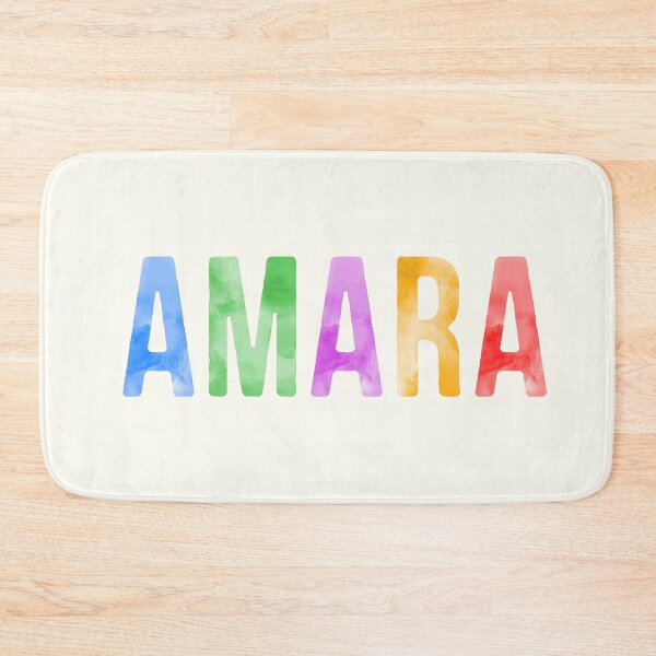 Item preview, Amara Name Bright Colors designed and sold by Jeallan Designs.
