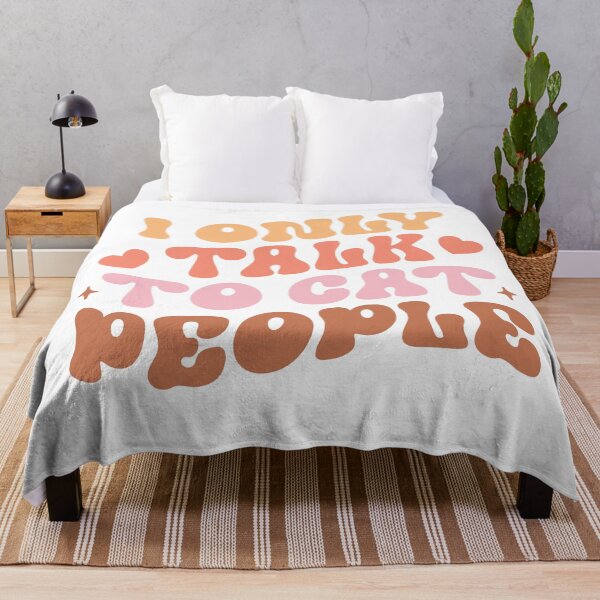 Item preview, I Only Talk To Cat People designed and sold by artcultreone.