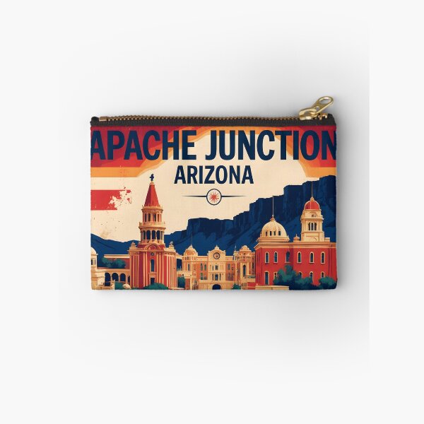 Item preview, Apache Junction Arizona 1950s USA Vintage Travel Tourism designed and sold by TravelersGems.