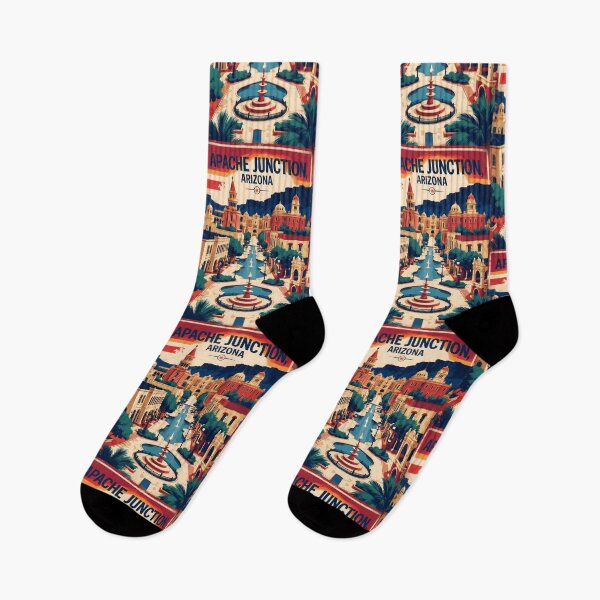 Item preview, Apache Junction Arizona 1950s USA Vintage Travel Tourism designed and sold by TravelersGems.