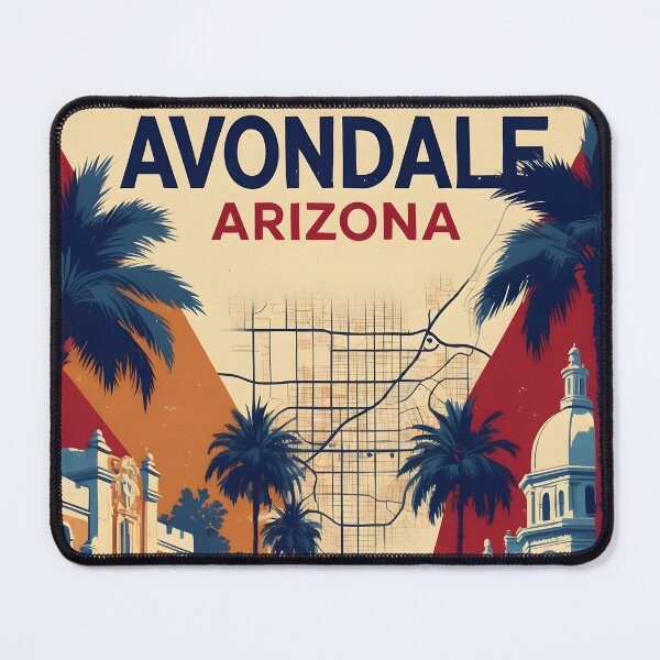 Item preview, Avondale Arizona 1950s USA Vintage Travel Tourism designed and sold by TravelersGems.
